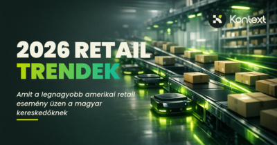 2026 retail trendek - automatizált e-commerce raktár