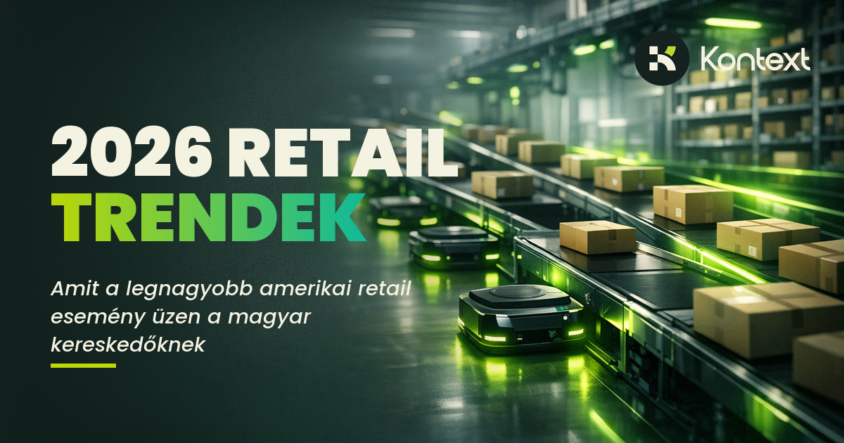 2026 retail trendek - automatizált e-commerce raktár